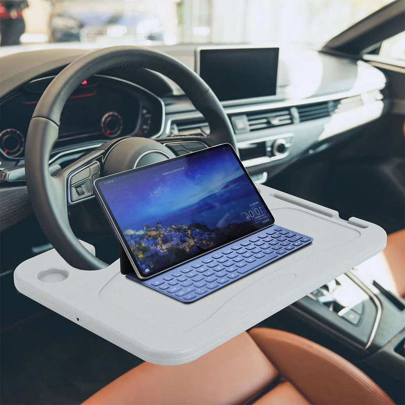 Car Steering Wheel Tray – Multi-Function Laptop & Food Tray