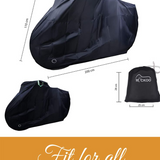 Bike Cover 100% Water Proof Universal Honda CD 70, CG 125, Yamaha YBR 125, Suzuki GS 150 Scratch and Dust Proof Cover