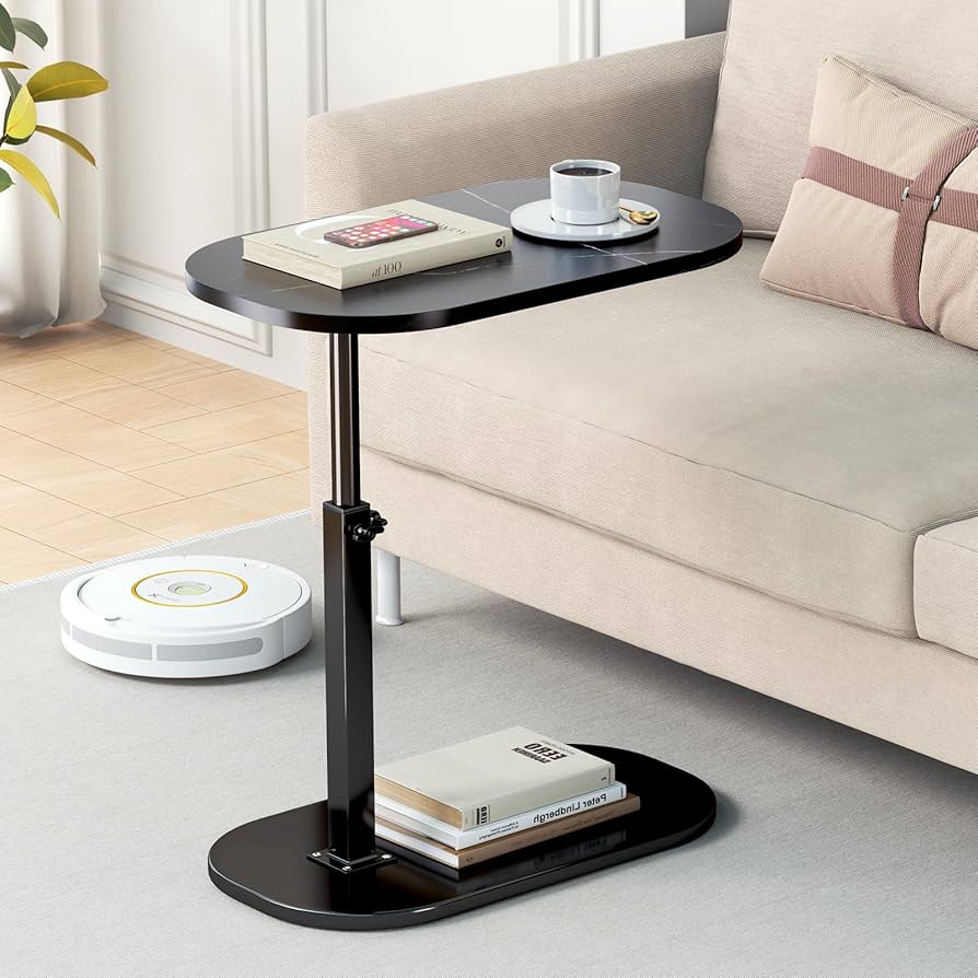 C Shape Adjustable Side Table Smart, Stylish