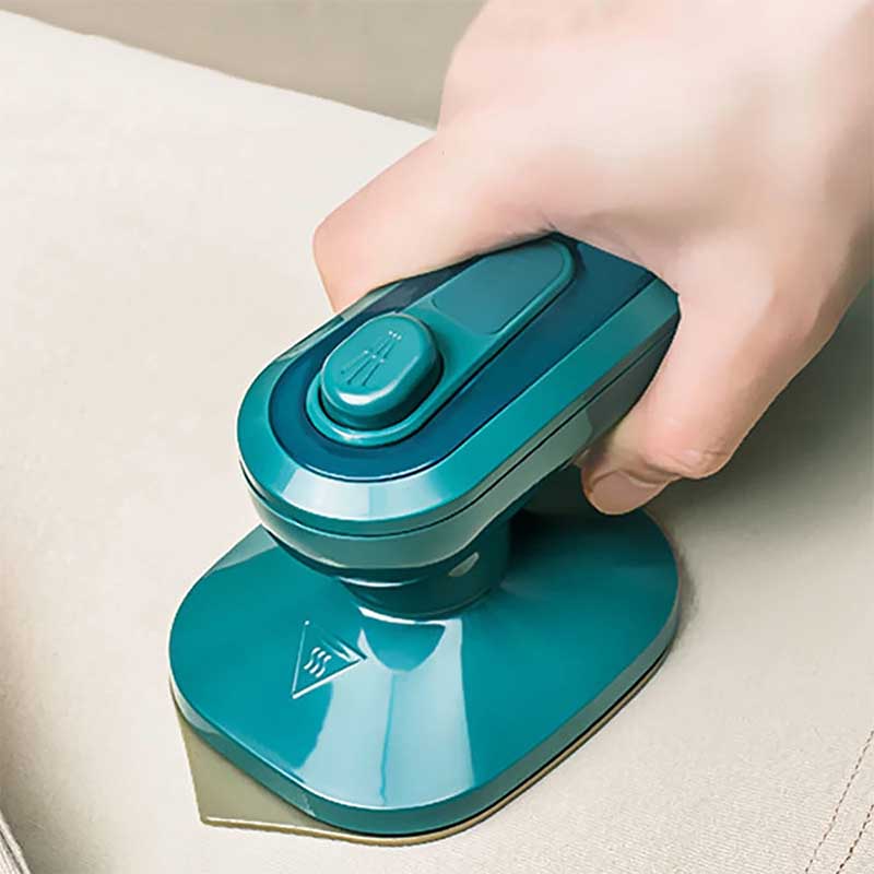Mini Steam Iron Titanium Panel