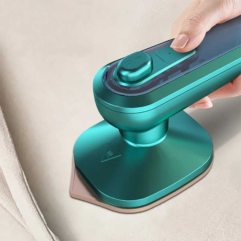 Mini Steam Iron Titanium Panel