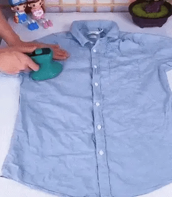 Mini Steam Iron Titanium Panel
