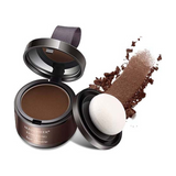 Instant Hairline Shadow Powder – Natural Hair Concealer with Puff Applicator