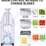 5 IN 1 MULTIFUNCTIONAL VEGETABLE CUTTER