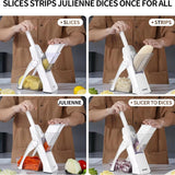 5 IN 1 MULTIFUNCTIONAL VEGETABLE CUTTER